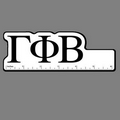 6" Ruler W/ Gamma Phi Beta